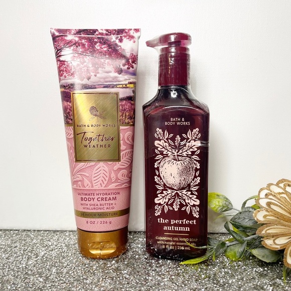 Bath & Body Works Fall Scents Lotion & Hand Soap The Perfect Autumn NWT - Picture 1 of 4